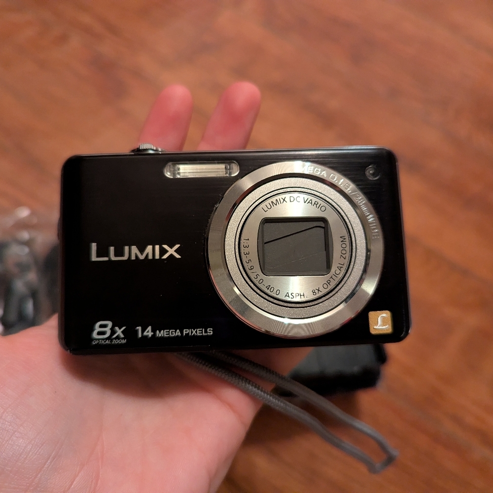 Panasonic Lumix Black Compact Digital Camera